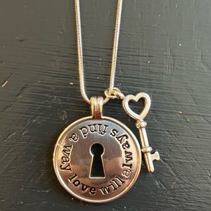 Brighton Necklace with Key Charm